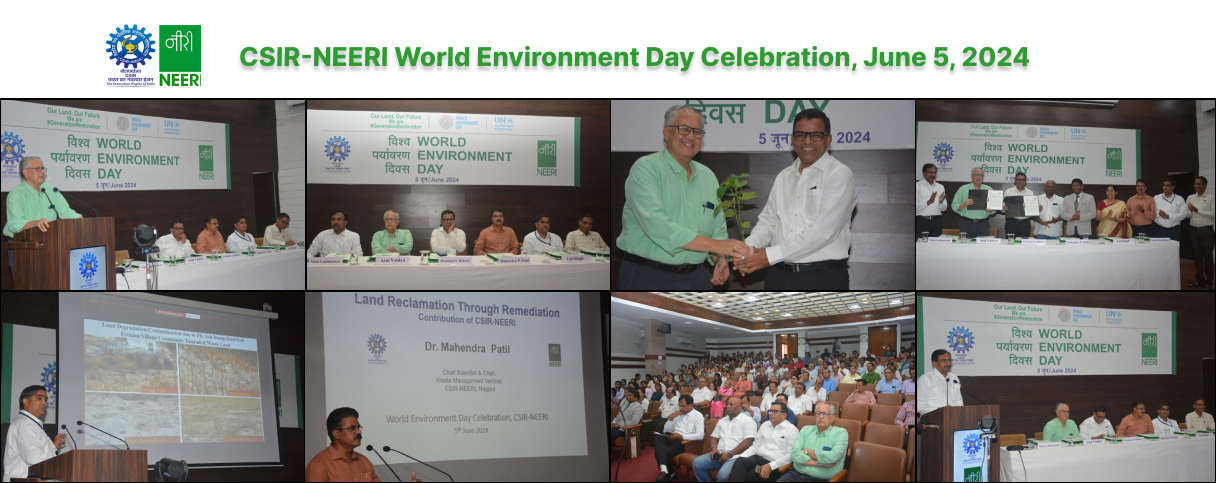 World Environment Day Celebration, 5 June 2024 at CSIR-NEERI, Nagpur Image